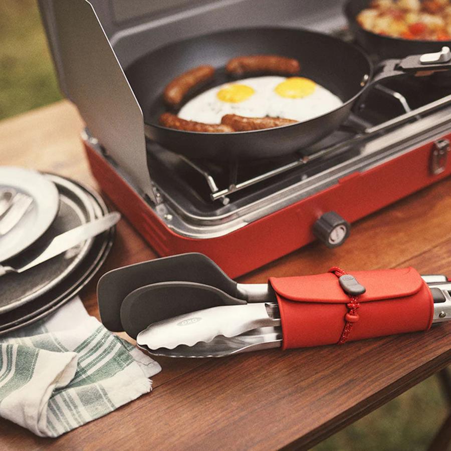 OXO OUTDOOR オクソー アウトドア クッキングツールセット 調理器具 キッチンツール COOKING TOOL SET シルバー 9108900｜sneak｜04