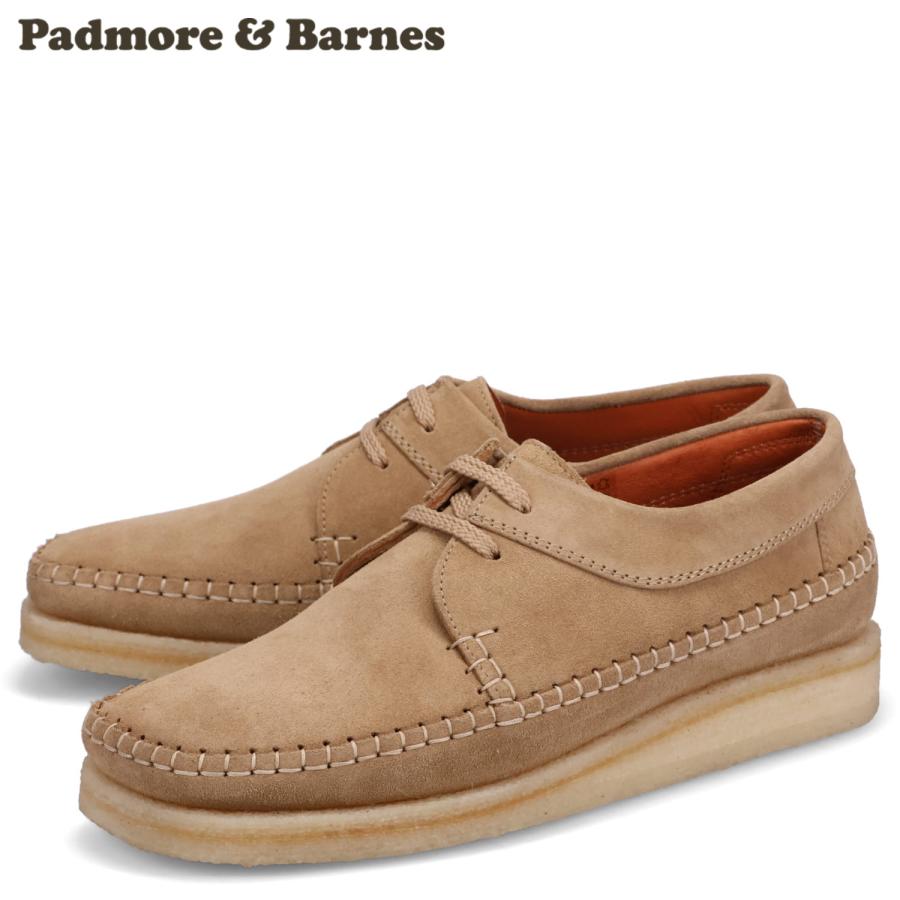 PADMORE&BARNES パドモアアンドバーンズ シューズ ウィロー メンズ WILLOW ベージュ M387 | Padmore&Barnes