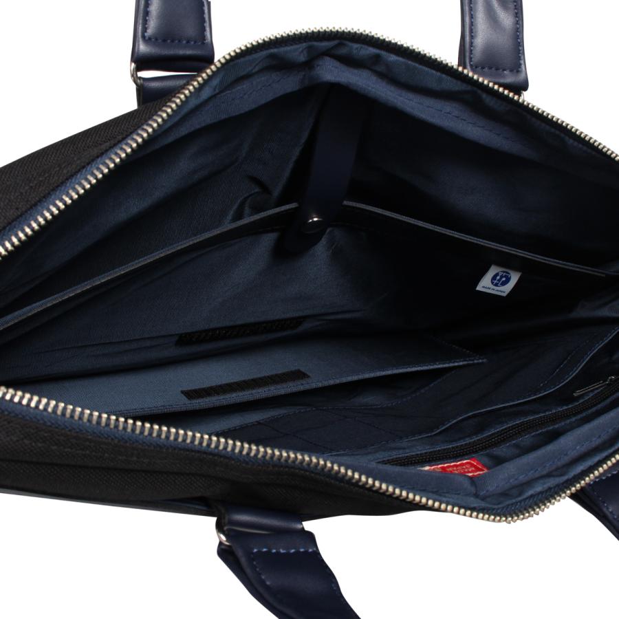 プレム エディター PREM-EDITOR バッグ ビジネスショルダーバッグ メンズ 6L BRIEF BAG ブラック ネイビー 黒 02752 | PREM-EDITOR | 08