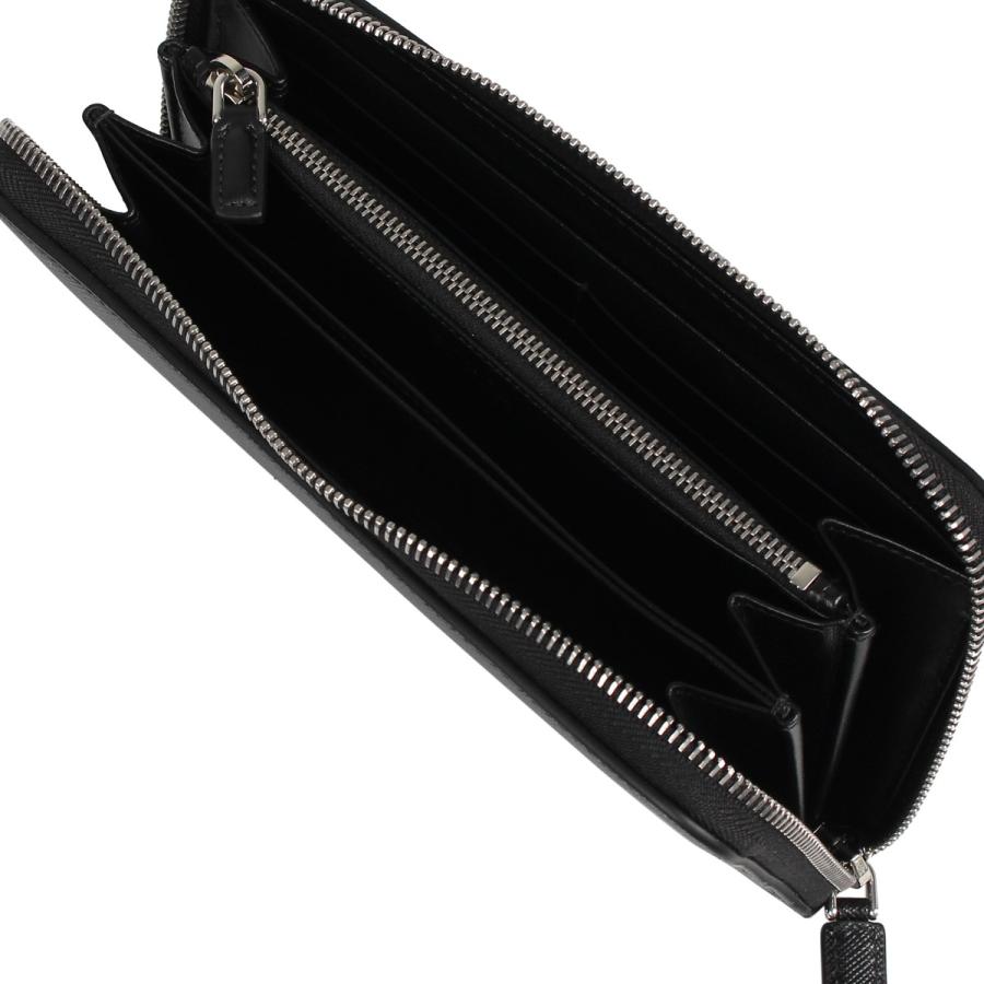 プラダ Prada 財布 長財布 メンズ レディース サフィアーノ ラウンドファスナー Zip Around Nodo Savoia ブラック 黒 2ml3172mb8 Prd 2ml3172mb8 スニークオンラインショップ 通販 Yahoo ショッピング