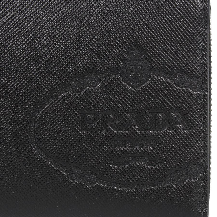 プラダ Prada 財布 長財布 メンズ レディース サフィアーノ ラウンドファスナー Zip Around Nodo Savoia ブラック 黒 2ml3172mb8 Prd 2ml3172mb8 スニークオンラインショップ 通販 Yahoo ショッピング