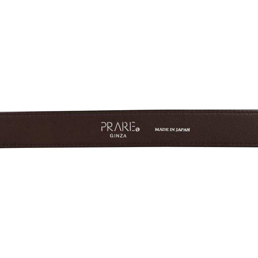 プレリーギンザ PRAIRIE GINZA ベルト メンズ 本革 LEATHER BELT ブラック ブラウン 黒 NB12612 PRAIRIE GINZA（プレリーギンザ） ベルト メンズ 本革 LEATHER BELT