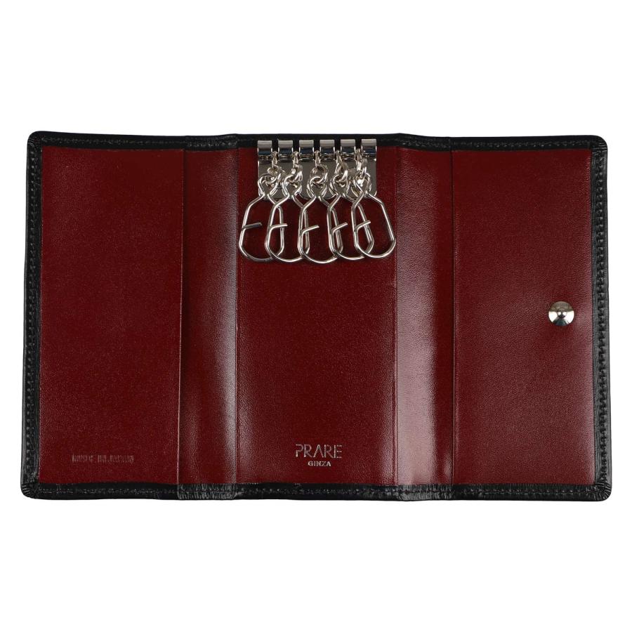 プレリーギンザ PRAIRIE GINZA キーケース メンズ 5連 本革 ボックス カーフ BOX CALF NP56595 PRAIRIE GINZA（プレリーギンザ） キーケース メンズ 5連 本革