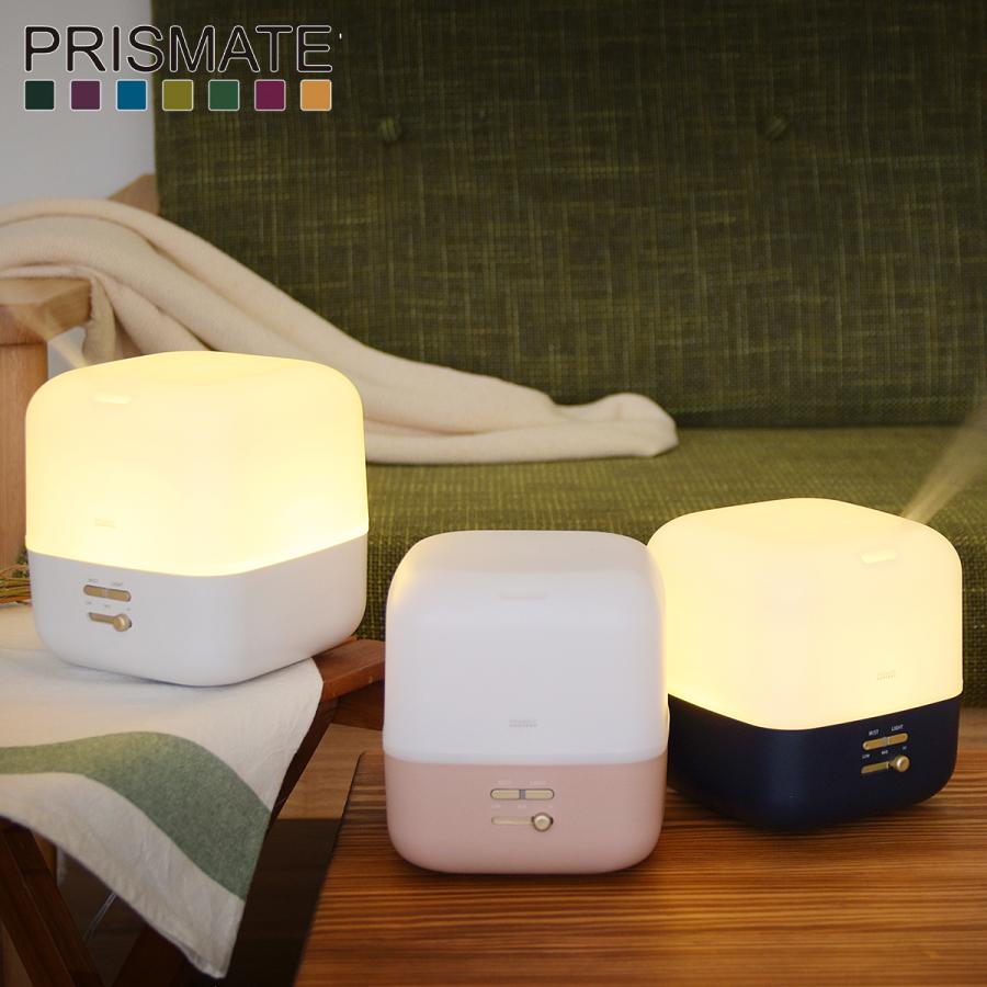 Prismate プリズメイト 加湿器 超音波式 アロマオイル ナイトライト ディフューザー 370ml アロマミスト 卓上 一人暮らし Hf045 Prm Hf045 スニークオンラインショップ 通販 Yahoo ショッピング