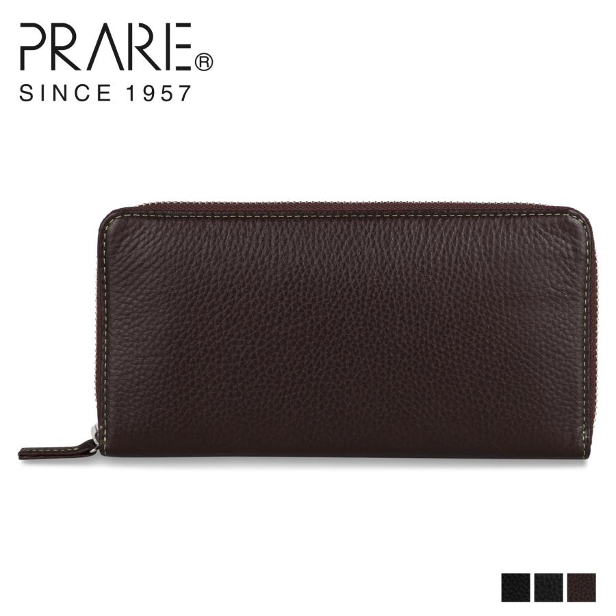 PRAIRIE 1957 プレリー PRAIRIE 長財布 メンズ ラウンドファスナー 本