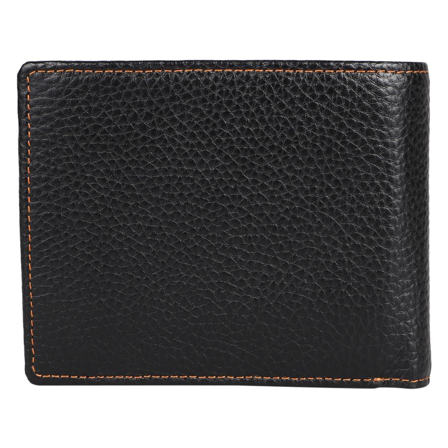 本革 ブラック ケース 二つ折り She's Closet 財布 本革シュリンクレザーl字ファスナー二つ折り財布