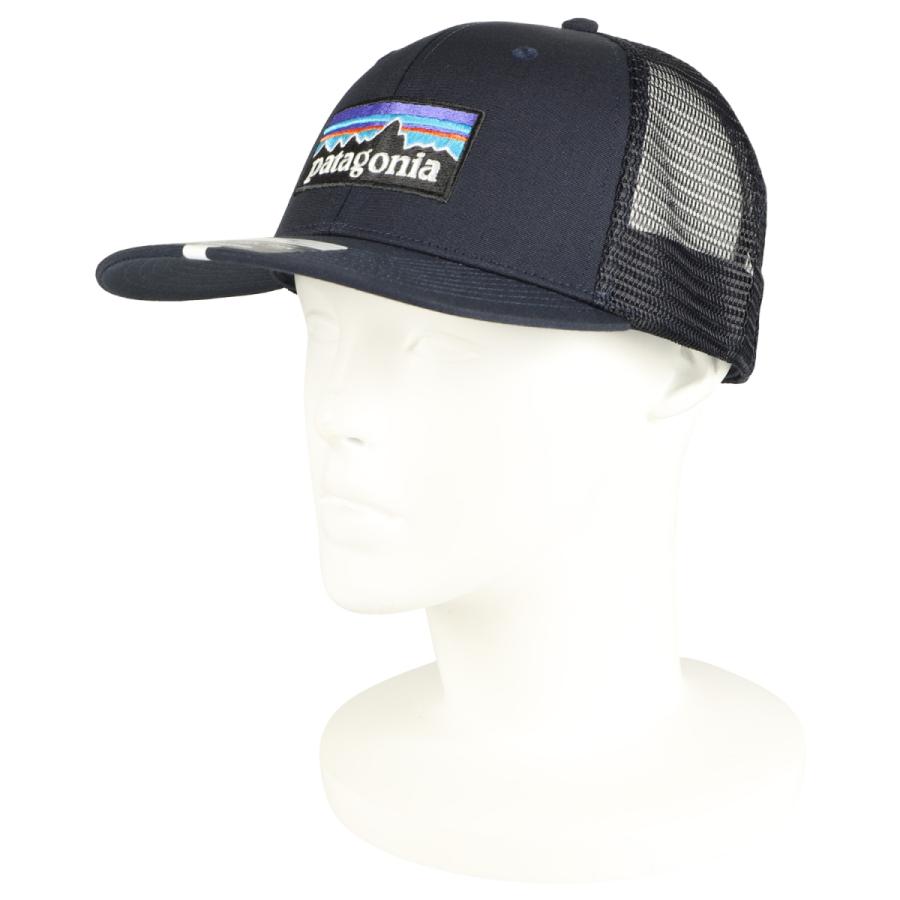 贅沢屋の パタゴニア Patagonia キャップ 帽子 ロゴ トラッカー ハット メンズ レディース スナップバック P 6 Logo Tracker Hat ブラック ネイビー 黒 3 Whitesforracialequity Org