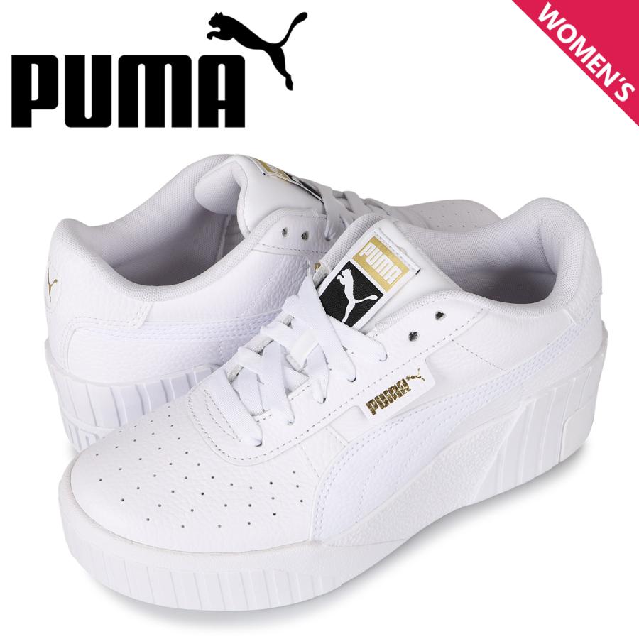 Puma プーマ スニーカー レディース 厚底 カリ ウェッジ Cali Wedge ホワイト 白 01 Puma 01 スニークオンラインショップ 通販 Yahoo ショッピング