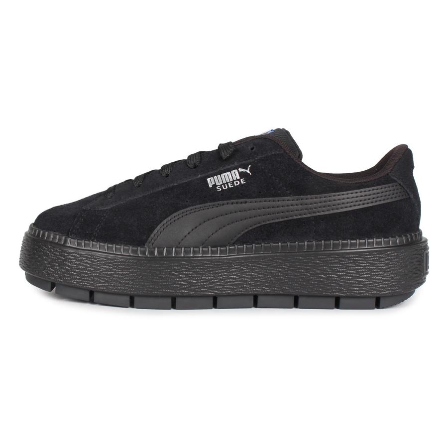プーマ Puma スエード プラットフォーム スニーカー レディース 厚底 Suede Platform Trace Lite Wns ブラック 黒 Puma スニークオンラインショップ 通販 Yahoo ショッピング