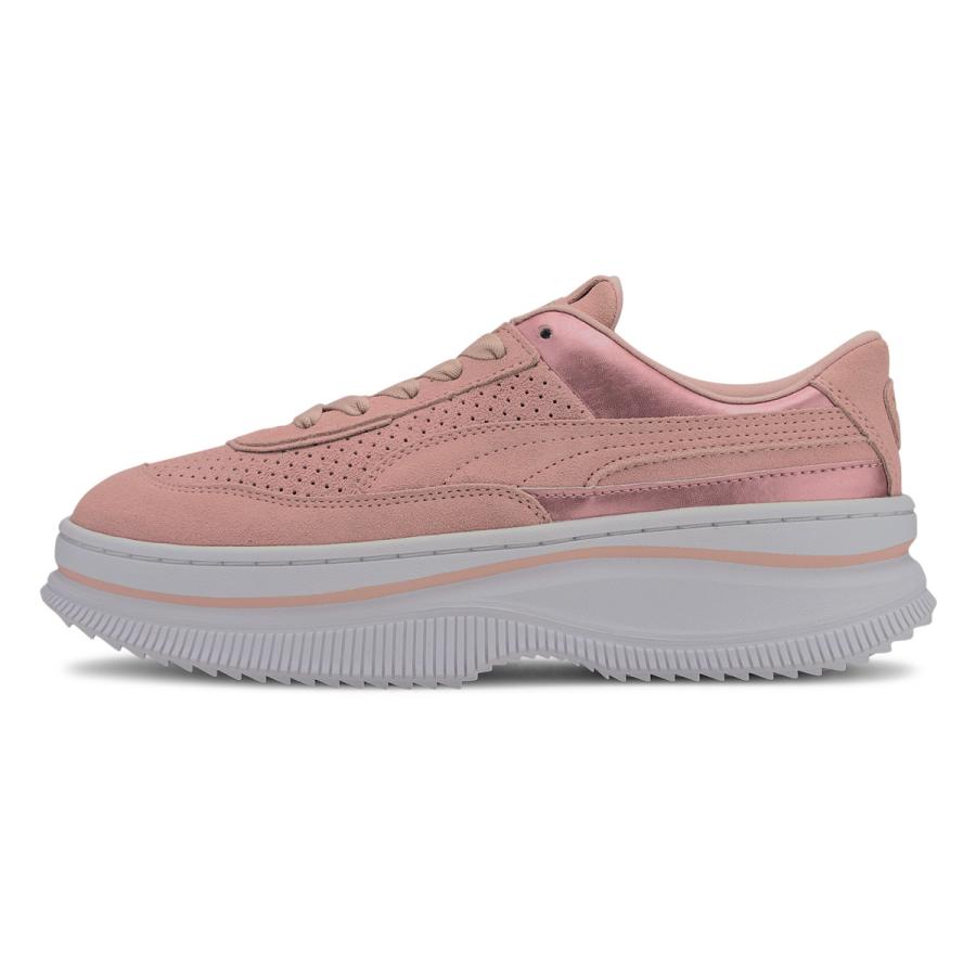 Puma プーマ デバ スニーカー レディース 厚底 Deva Soft ピンク Puma スニークオンラインショップ 通販 Yahoo ショッピング