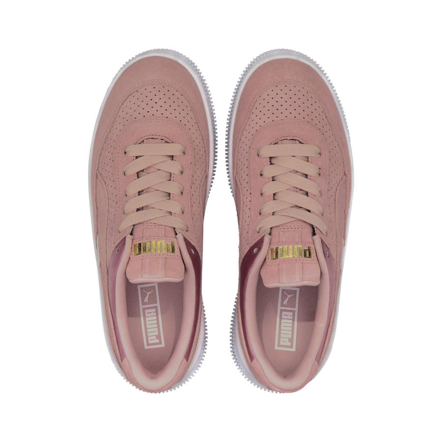 Puma プーマ デバ スニーカー レディース 厚底 Deva Soft ピンク Puma スニークオンラインショップ 通販 Yahoo ショッピング