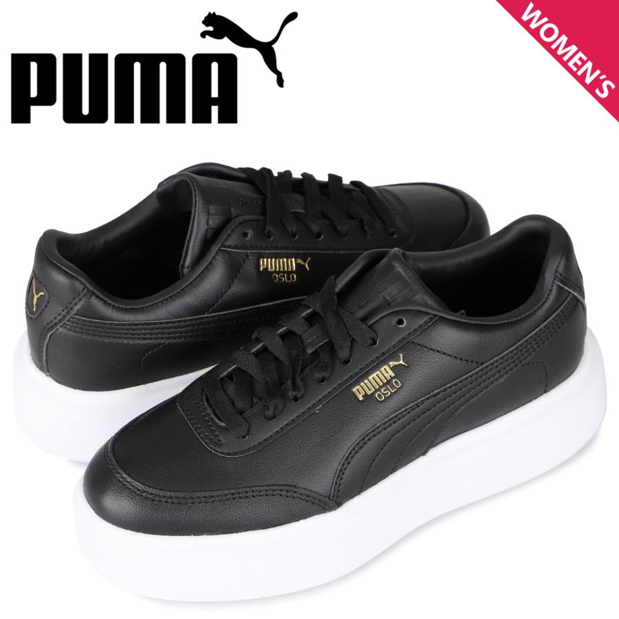 Puma プーマ スニーカー レディース 厚底 オスロ マヤ Oslo Maya ブラック 黒 02 Puma 02 スニークオンラインショップ 通販 Yahoo ショッピング