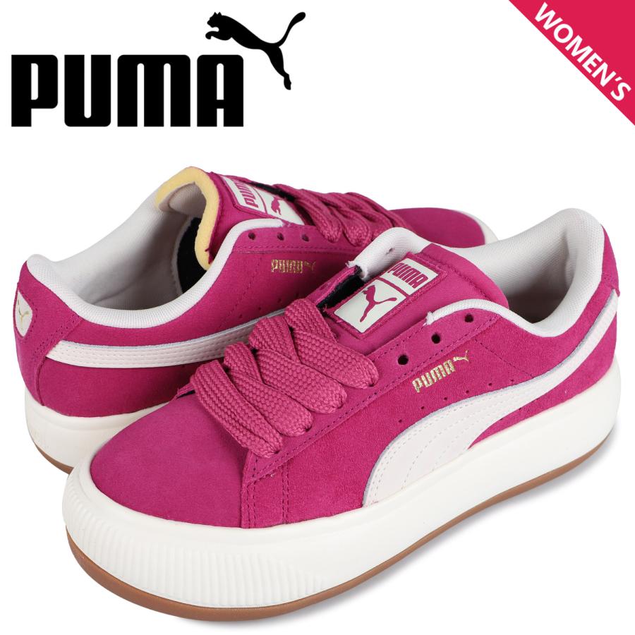 Puma プーマ スウェード マユ アップ スニーカー レディース スエード Suede Mayu Up ピンク Puma 06 スニークオンラインショップ 通販 Yahoo ショッピング