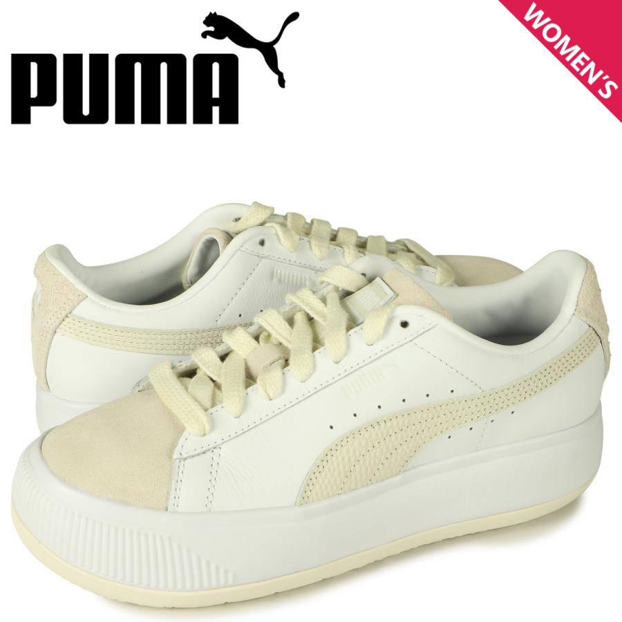 Puma プーマ スウェード マユ ウィメンズ スニーカー レディース 厚底 スエード Suede Mayu Prm Womens ホワイト 白 3269 Puma 3269 03 スニークオンラインショップ 通販 Yahoo ショッピング