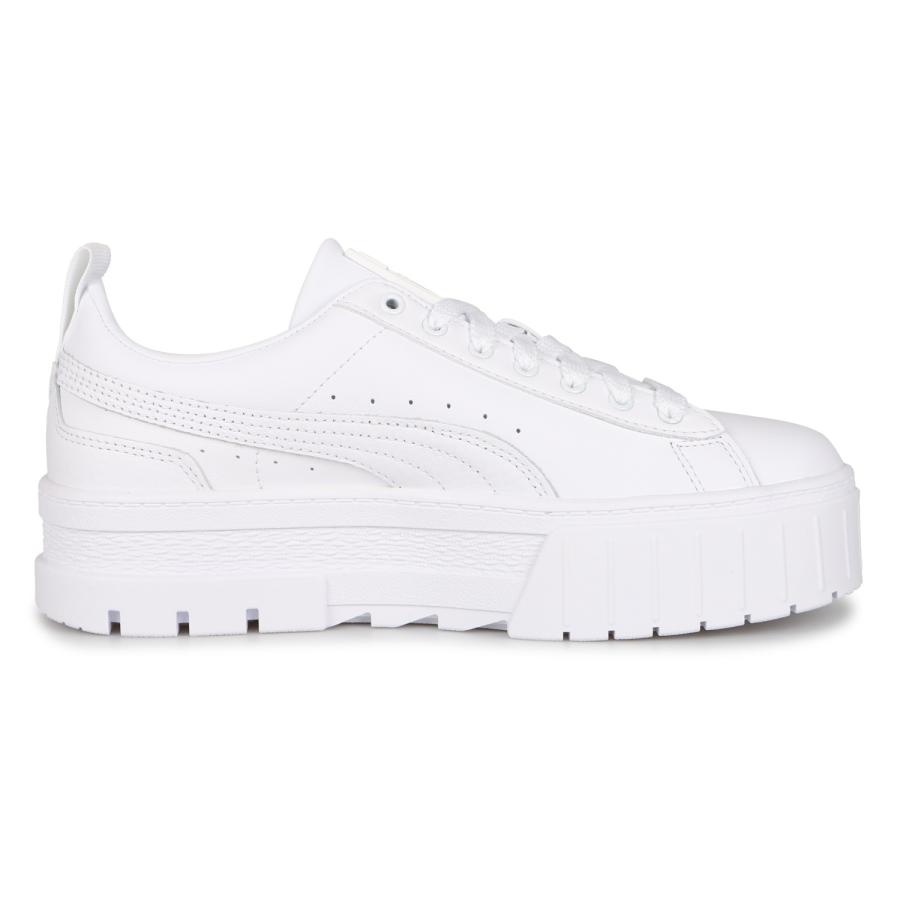 PUMA プーマ スニーカー レディース 厚底 メイズ クラシック WMNS MAYZE CLASSIC ホワイト 白 384209-01_1