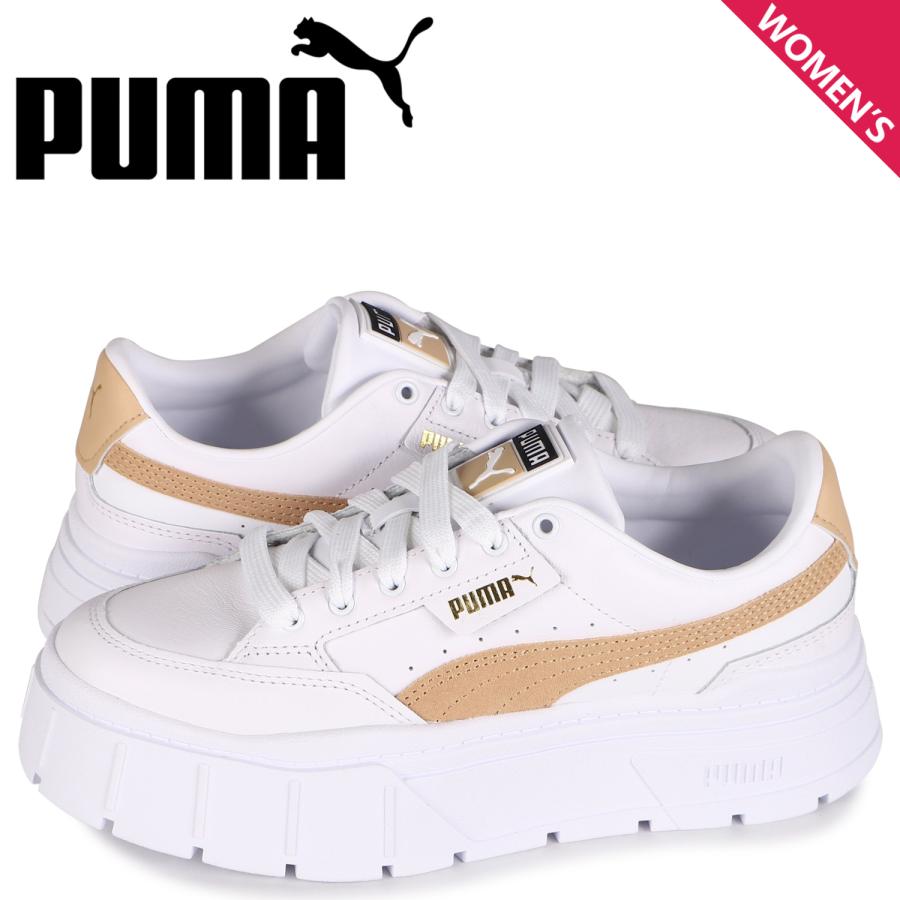 Puma プーマ スニーカー メイズ スタック ウィメンズ レディース 厚底 Mayze Stack Womens ホワイト 白 03 Puma 03 スニークオンラインショップ 通販 Yahoo ショッピング