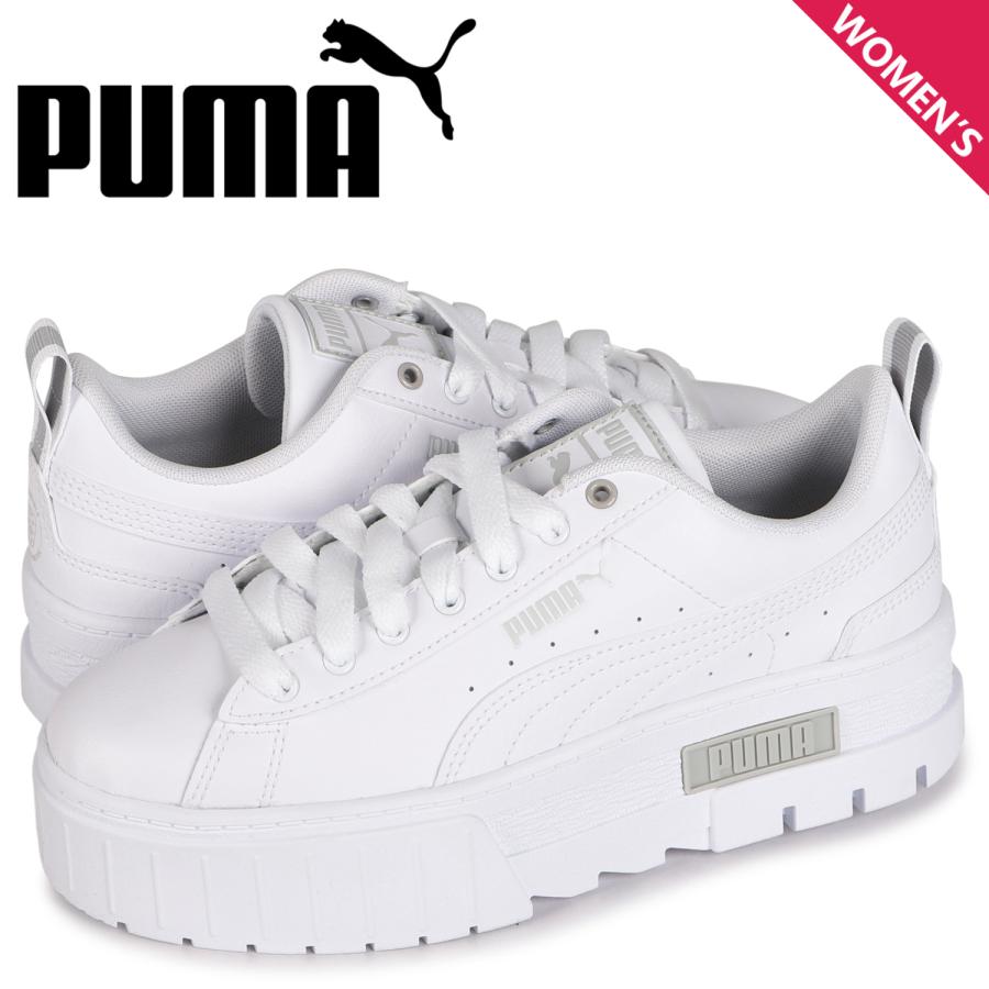 Puma プーマ スニーカー メイズ リスタイル ウィメンズ レディース 厚底 Mayze Re Style Wmns ホワイト 白 01 Puma 01 スニークオンラインショップ 通販 Yahoo ショッピング