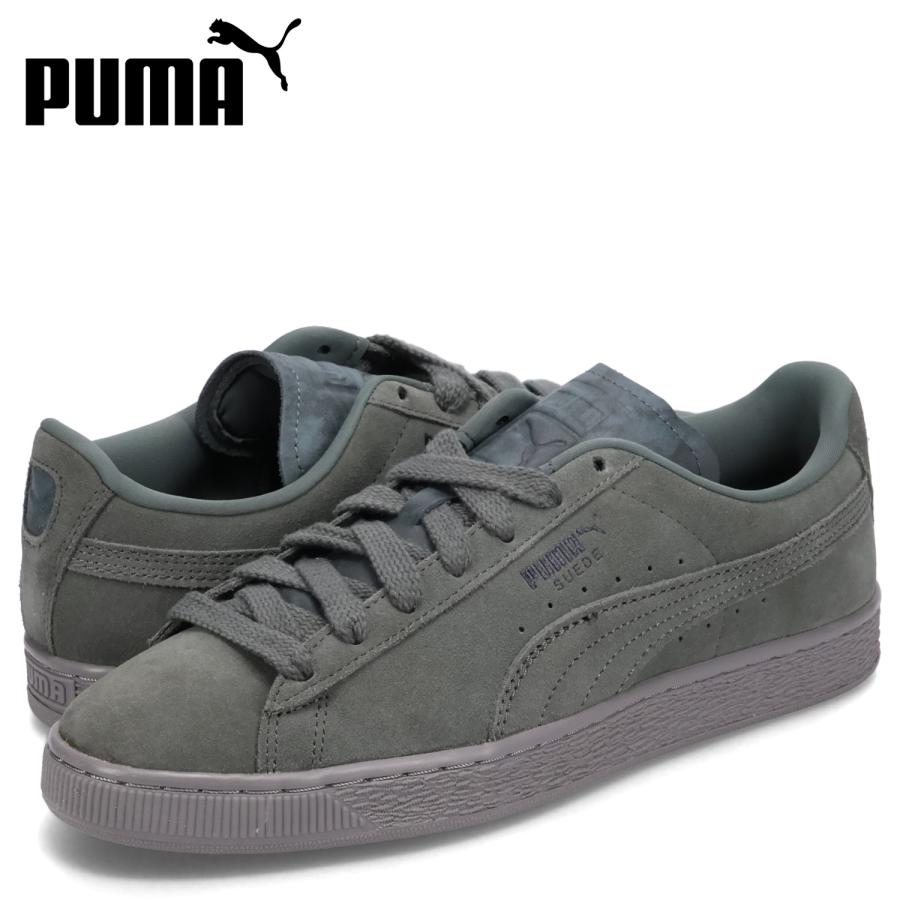 【SALE】 プーマ PUMA スウェード LUX THE 39573602 Feather Gray / Silver Mist（メンズ）スエードレザー ローカット スニーカー ウォーキング「靴」 プーマ PUMA スウェード LUX THE 39573602 Feather Gray / Silver Mist