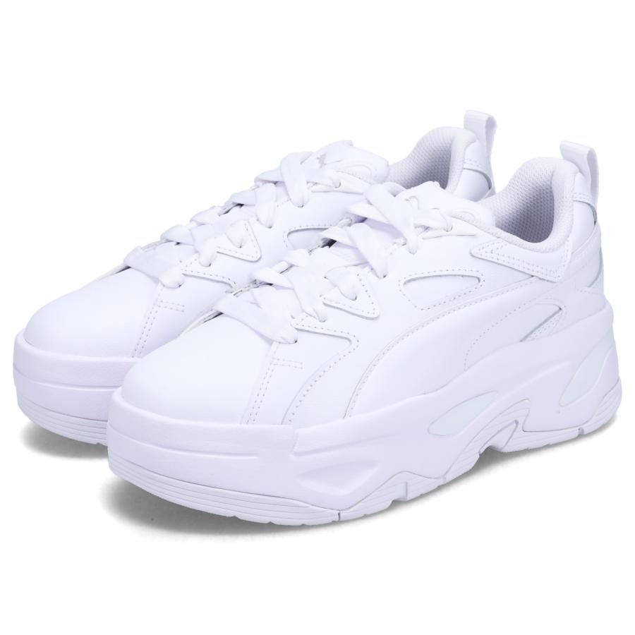 PUMA プーマ スニーカー ブラスター ドレスコード レディース 厚底 BLSTR DRESSCODE WMNS ホワイトベージュ 396094-01｜sneak｜02