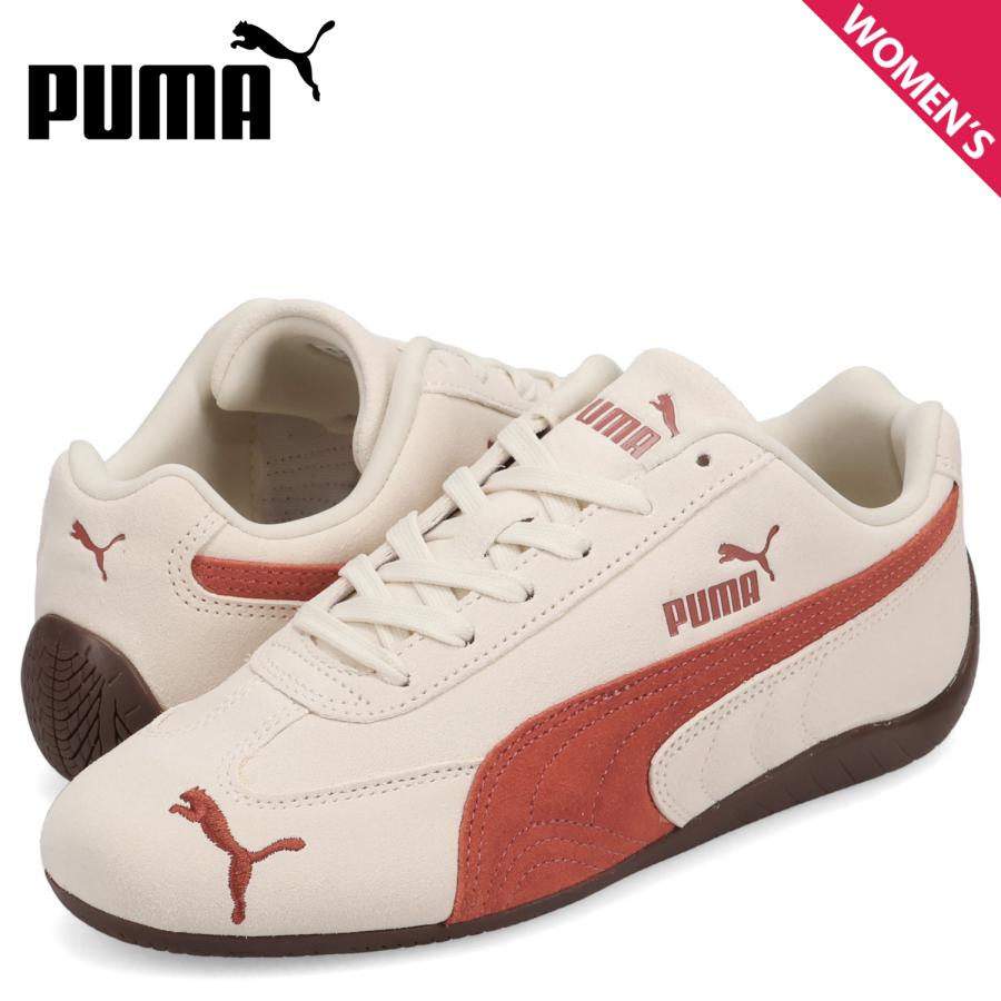 PUMA スニーカー SpeedCat(スピードキャット)レッド/ホワイト PUMA（プーマ） スピードキャット OG スニーカー レディース SPEEDCAT