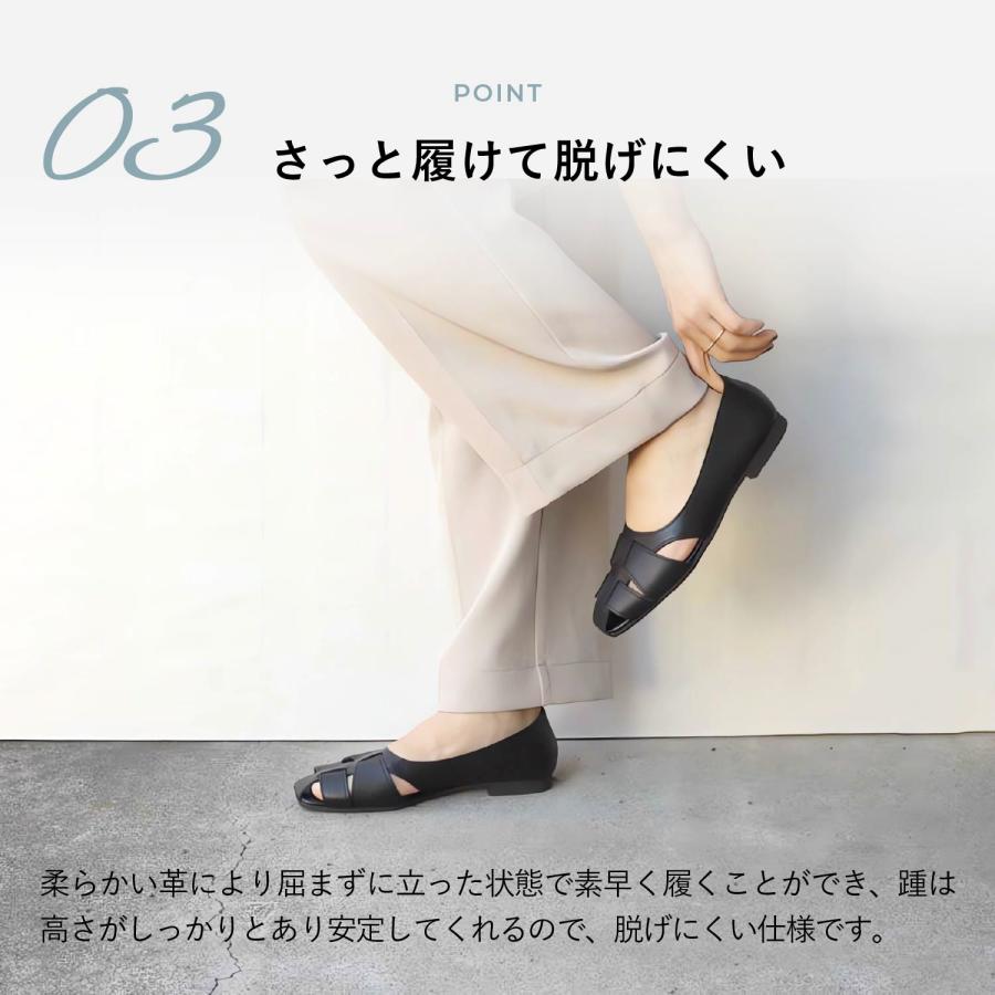 レシピ RECIPE パンプス シューズ グルカシューズ レディース 本革 2Eワイズ ブラック グレー ゴールド シルバー 黒 RP-532の画像