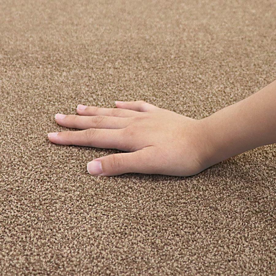 Rugtasu ラグタス タイルラグ 10点セット タイルカーペット フロアマット ジョイントマット ヘキサゴン 50cm×43cm 置くだけ 吸着 犬 猫 ペット