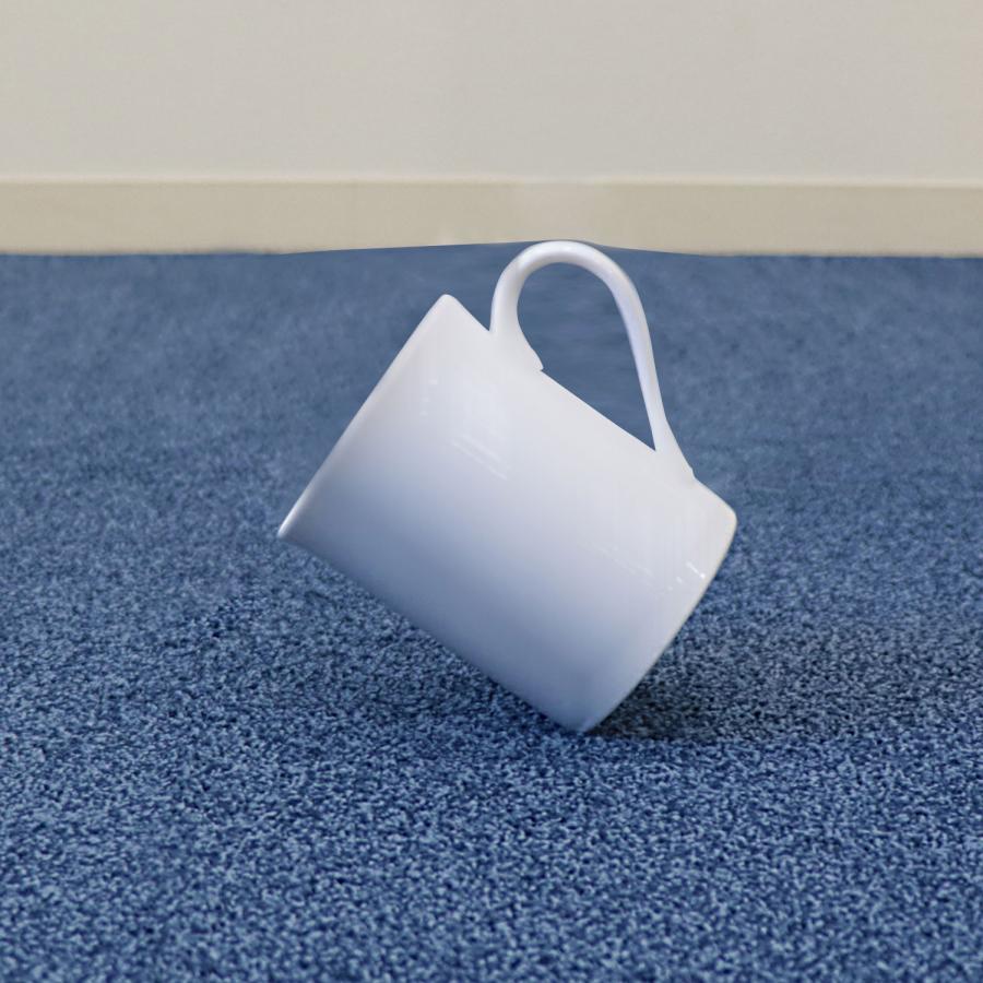 Rugtasu ラグタス タイルラグ 10点セット タイルカーペット フロアマット ジョイントマット ヘキサゴン 50cm×43cm 置くだけ 吸着 犬 猫 ペット