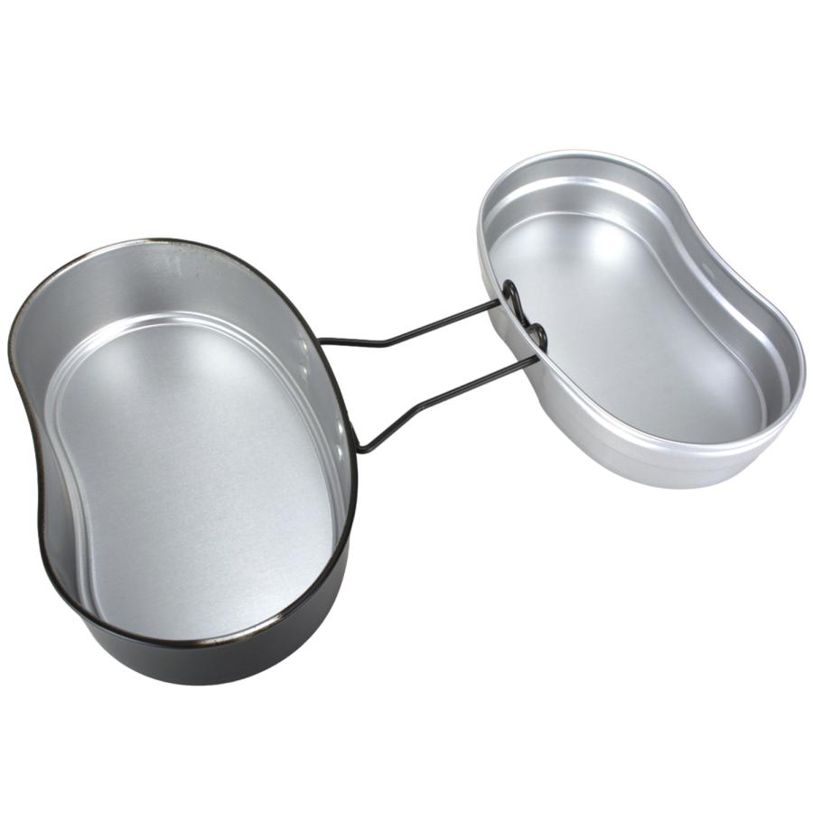 ロスコ ROTHCO 飯盒 戦闘飯盒2型 2合 飯盒炊爨 メスティン ライスクッカー ふた付き 日本製 兵式 軍用 ブッシュクラフト 410 | ROTHCO | 12