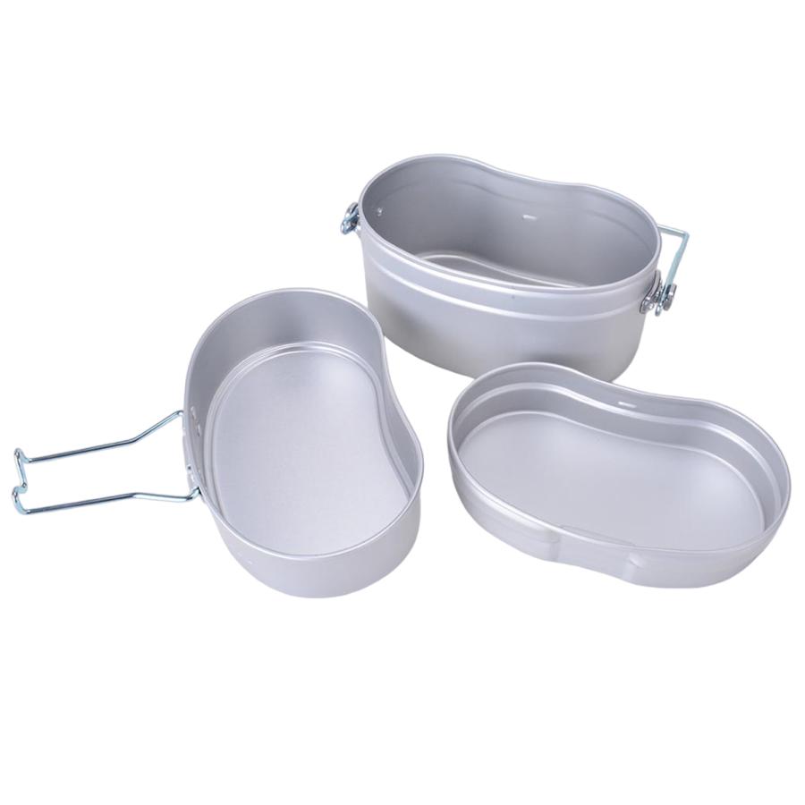 ロスコ ROTHCO 飯盒 戦闘飯盒2型 2合 飯盒炊爨 メスティン ライスクッカー ふた付き 日本製 兵式 軍用 ブッシュクラフト 410 | ROTHCO | 14