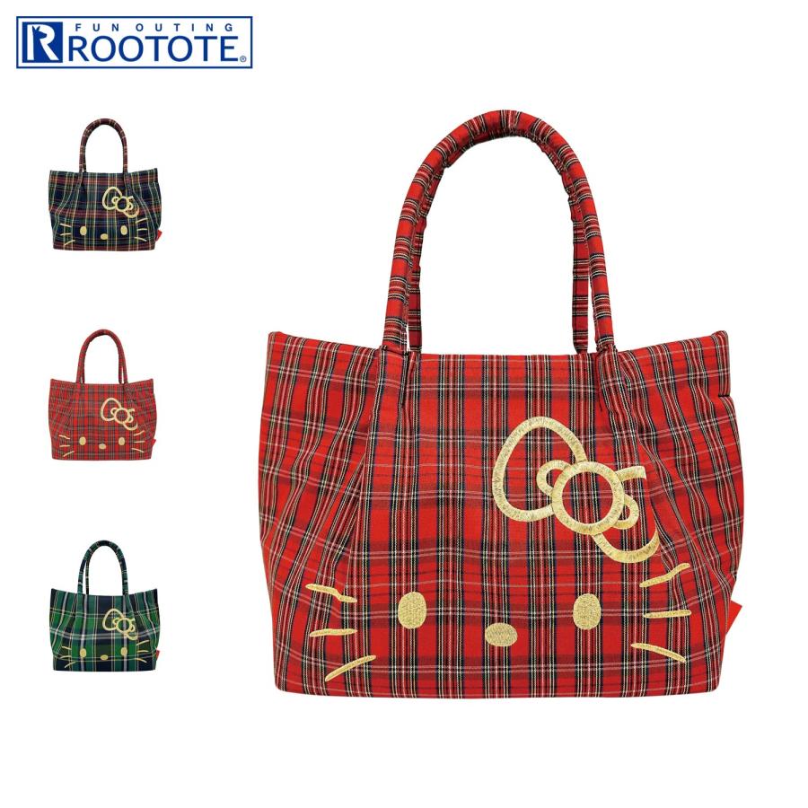 ROOTOTE（ルートート） トートバッグ バッグ IP.デリ.チェック.ハロー 