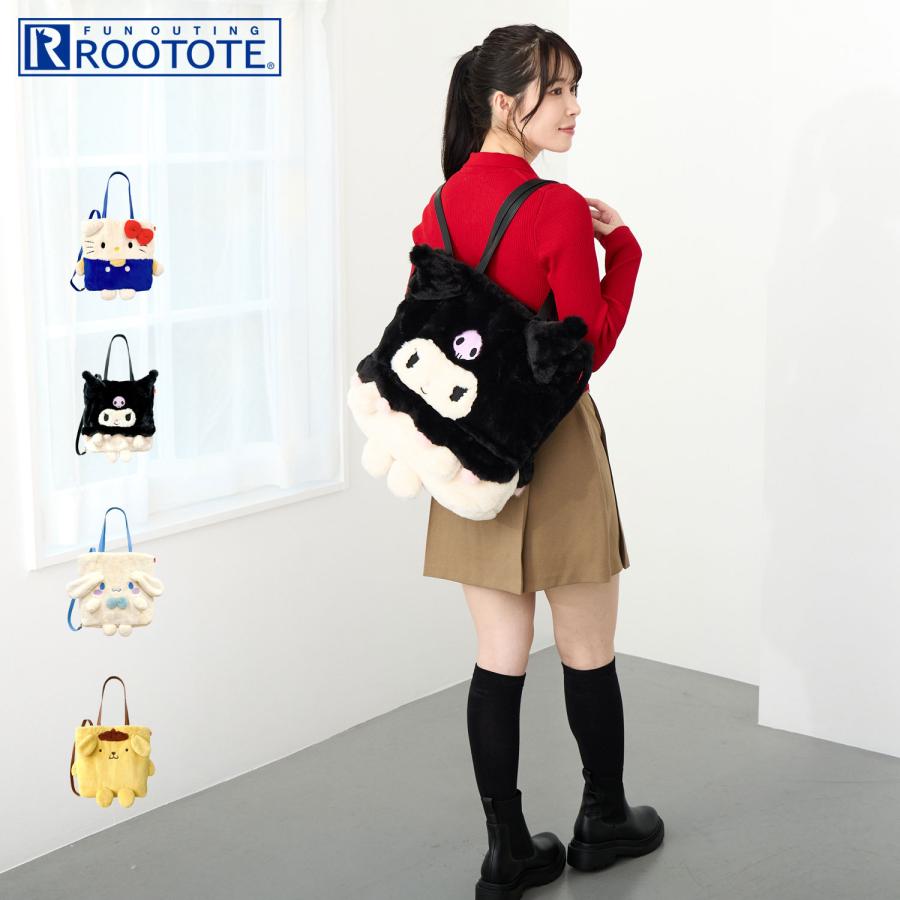 ルートート バッグ トートバッグ バックパック IP.トールcryptid.サンリオ-A レディース 軽量 A4 2WAY 8466 ROOTOTE（ルートート） バッグ トートバッグ リュック バックパック IP