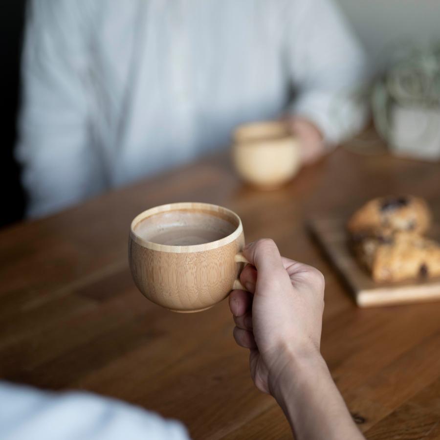 リヴェレット RIVERET マグカップ コーヒーカップ 天然素材 日本製 軽量 食洗器対応 リベレット COFFEE CUP PAIR RV-206WB｜sneak｜02