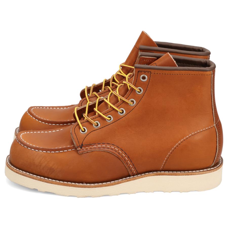 レッドウィング RED WING ブーツ 6インチ クラシック モック メンズ 本革 6-INCH CLASSIC MOC ブラウン 875 爆買の画像
