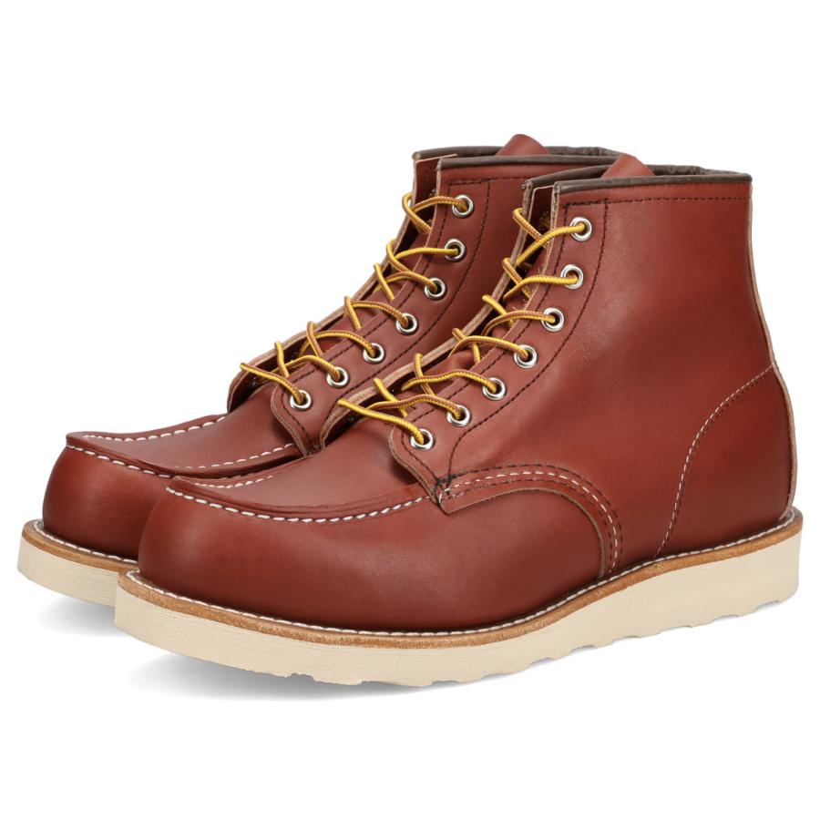 REDWING レッドウィング クラシックモック ブラウン ブーツ RED WING SHOES（レッドウィング） RED WING 6インチ クラシックモック