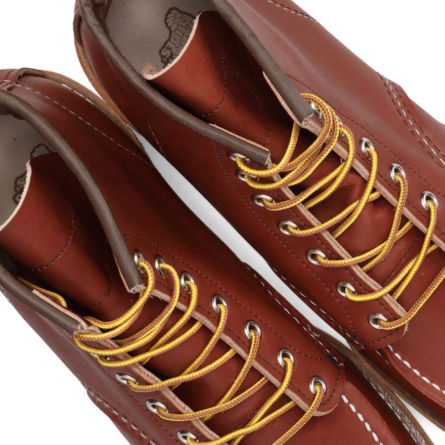 レッドウィング RED WING 6インチ クラシックラウンド ブーツ メンズ Dワイズ USA製 6-INCH CLASSIC ROUND ブラウン 9111の画像