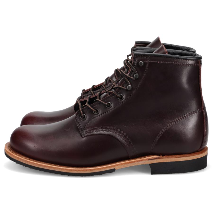 レッドウィング RED WING ベックマン ブーツ メンズ Dワイズ USA製 BECKMAN ワイン レッド 9419の画像