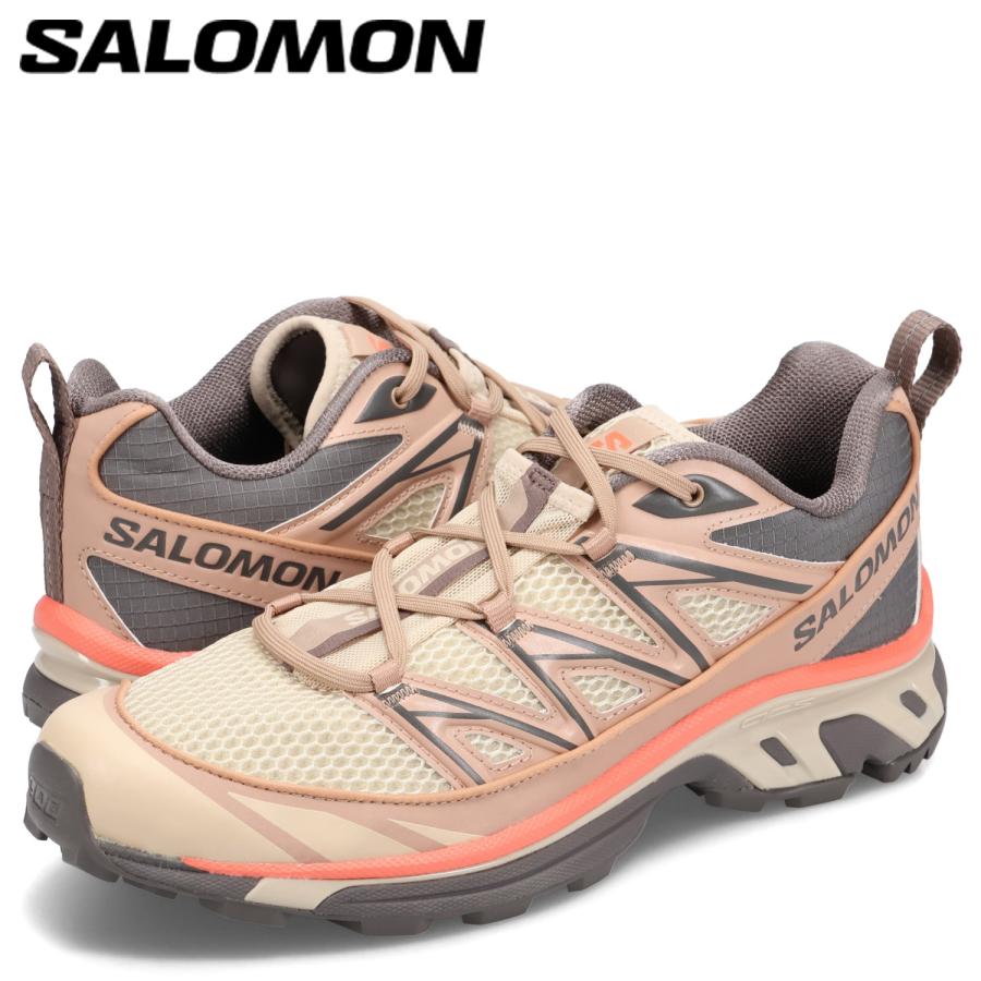 SALOMON X ULTRA ベージュ/オレンジ スニーカー SALOMON X ULTRA ベージュ/オレンジ スニーカー SALOMON X ULTRA