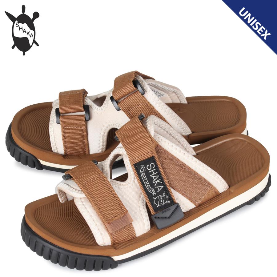 Shaka シャカ チルアウト スライドスポーツサンダル メンズ レディース Chill Out ブラウン Shka Mcnt スニークオンラインショップ 通販 Yahoo ショッピング