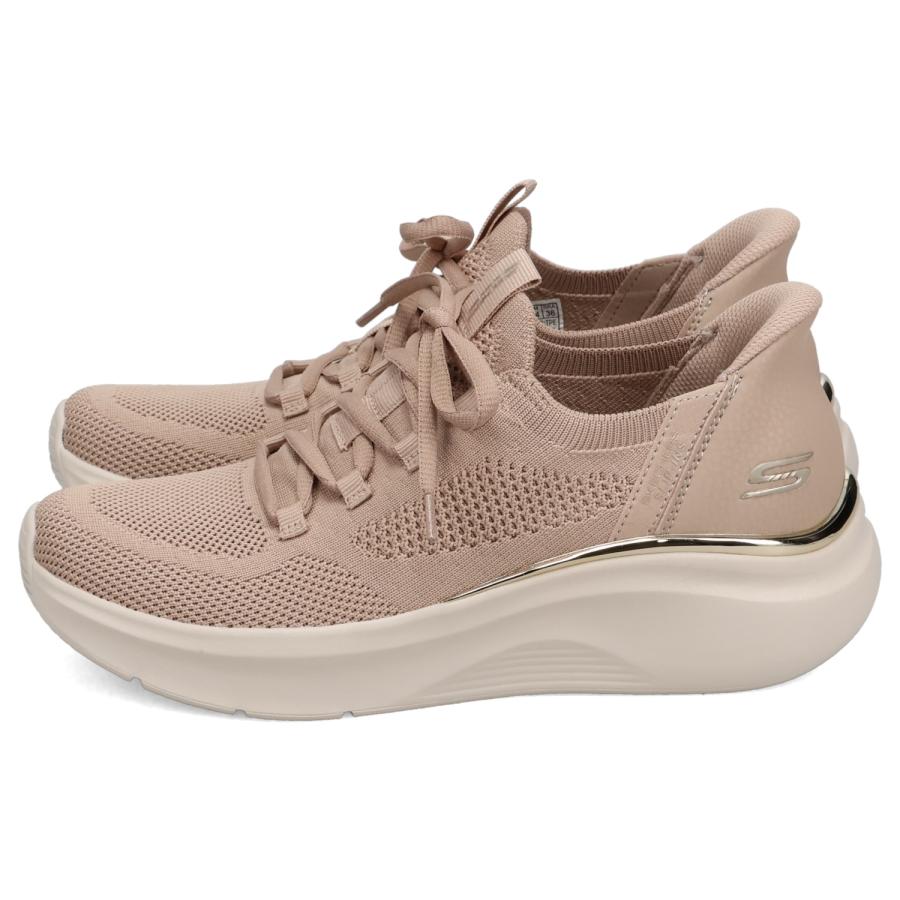 SKECHERS（スケッチャーズ） スリップインズ ボブス スポート B ラブ トゥルー デライト スニーカー レディース SLIP-INS ...