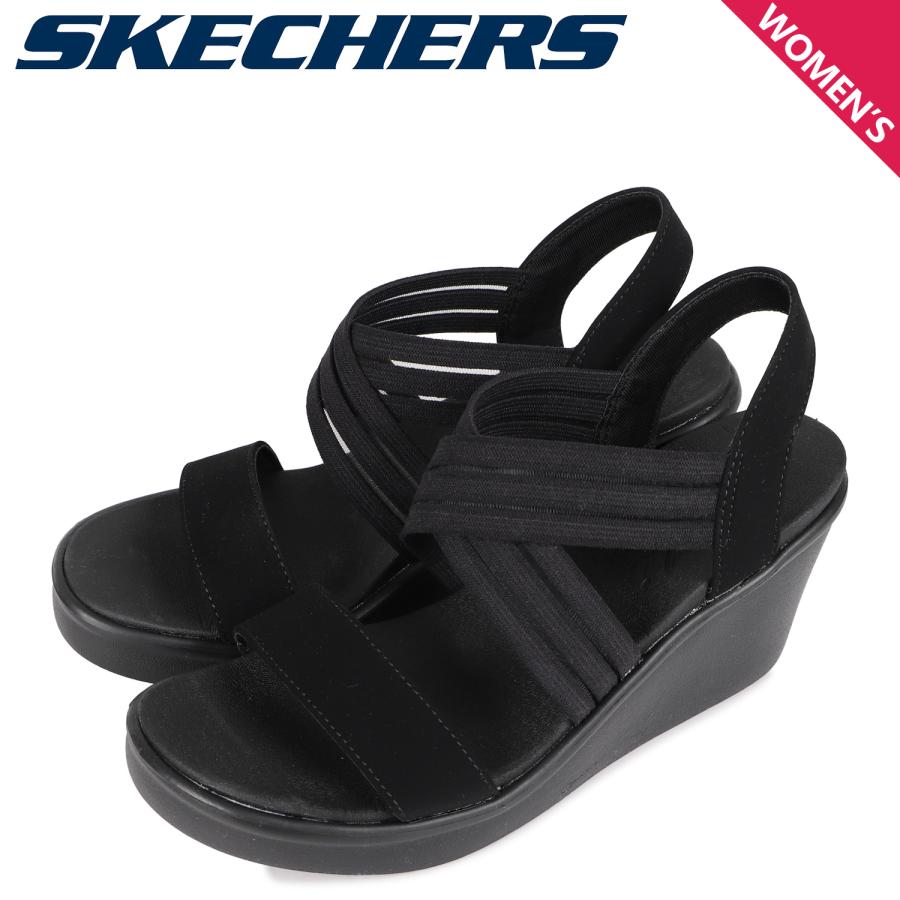 818【美品】SKECHERS スケッチャーズ シューズサンダル 黒 23 SKECHERS スケッチャーズ サンダル メンズ 新作 スポーツ