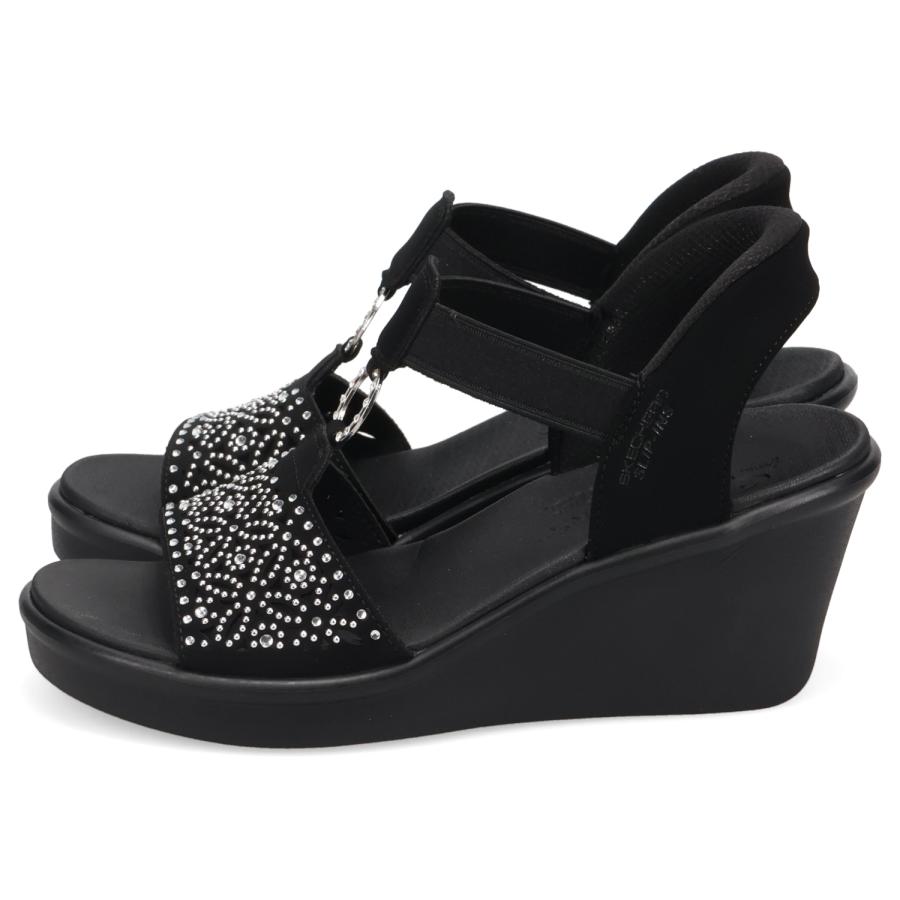 ☆極美品☆スケッチャーズ スリップインズ サンダル ブラック23.0㎝ 楽天市場】スケッチャーズ サンダル レディース スポーツ