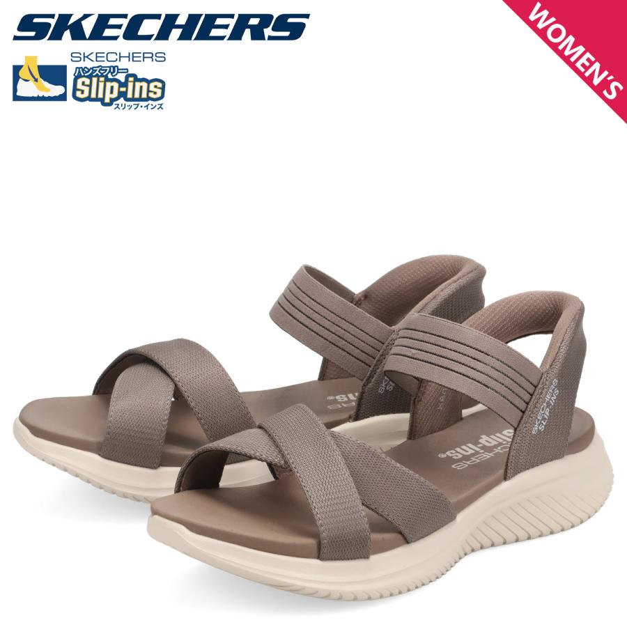SKECHERS（スケッチャーズ） スリップインズ ウルトラ フレックス 3.0 サンダル レディース SLIP-INS ULTRA FLEX ...