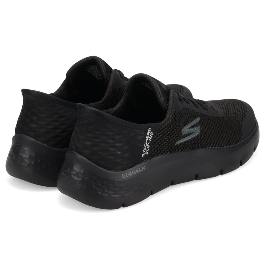 クロスバイク  ブラック SKECHERS スケッチャーズ スリップインズ ゴーウォーク フレックス