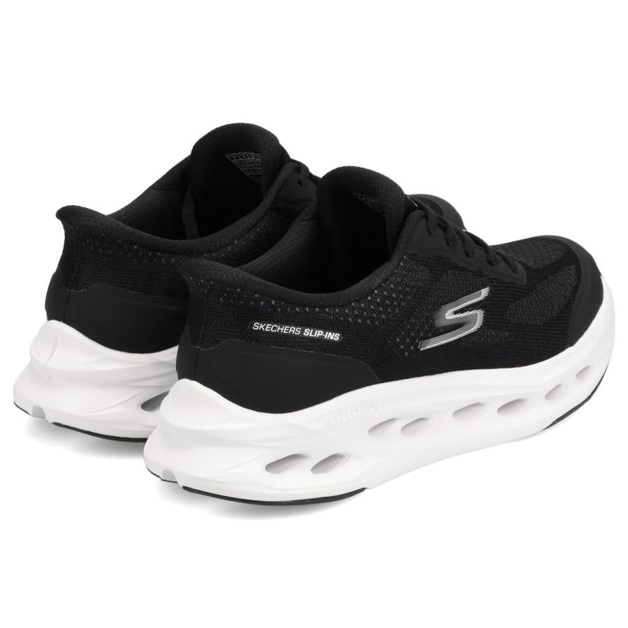 スケッチャーズ SKECHERS スリップインズ マックスクッショニング グライドステップ ハードフォード スニーカー レディース 厚底 軽量 ブラック 黒 129403の画像