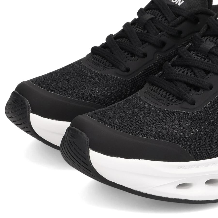 スケッチャーズ SKECHERS スリップインズ マックスクッショニング グライドステップ ハードフォード スニーカー レディース 厚底 軽量 ブラック 黒 129403の画像