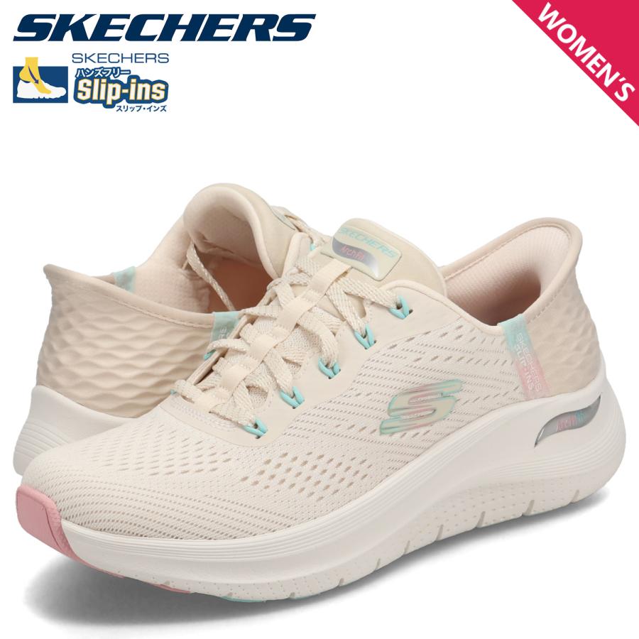 SKECHERS（スケッチャーズ） スリップインズ アーチフィット 2.0 イージー シック スニーカー レディース SLIP-INS ...