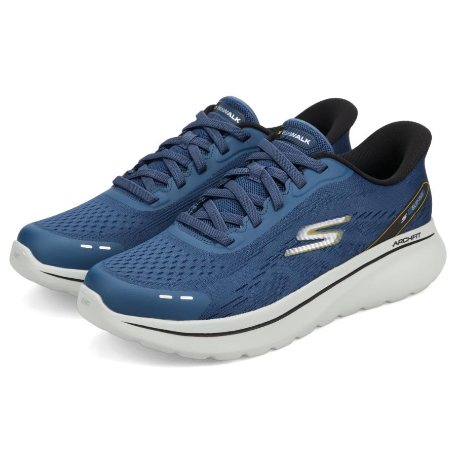 SKECHERS（スケッチャーズ） スリップインズ リラックスドフィット ゴーウォーク アーチフィット Nジョイ ノーベンド スニーカー ...