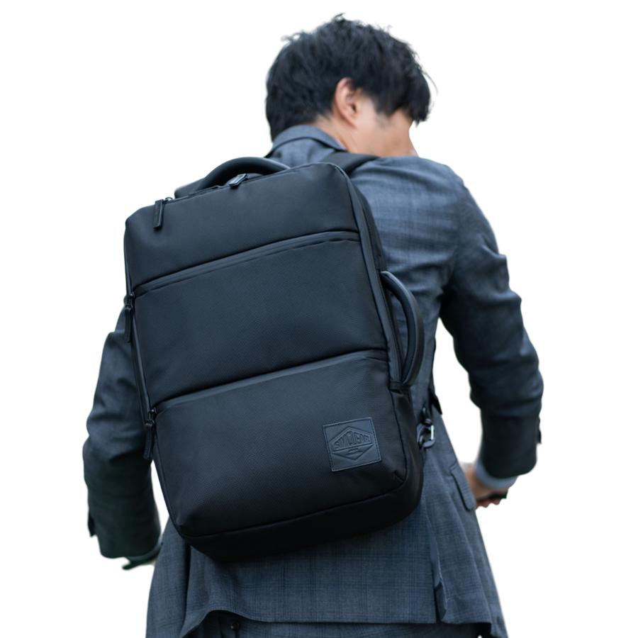 シムクリア SIMCLEAR リュック ビジネスバッグ サコッシュ ポーチ ツナグバッグ スクエア メンズ 24L 2WAY 撥水 TSB12 | SIMCLEAR | 14