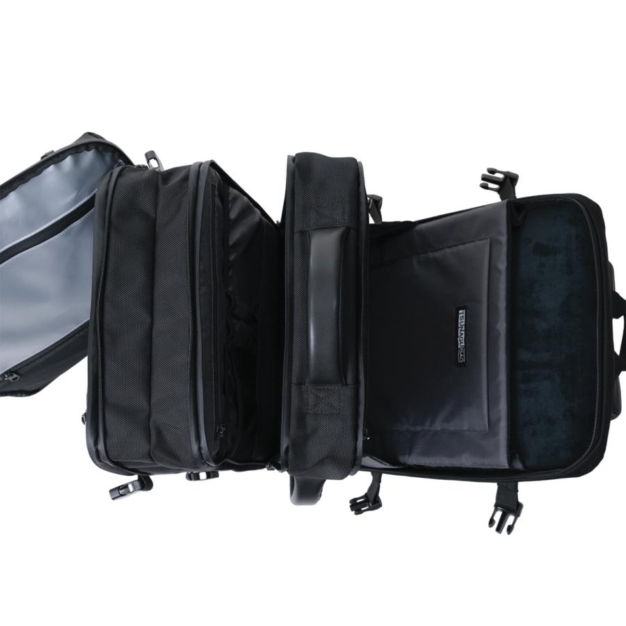 特典付き シムクリア SIMCLEAR リュック バッグ バッグパック ビジネスバッグ ブリーフケース サコッシュ ツナグバッグ 25-30L 大容量 高機能 TSB13-BK | SIMCLEAR | 17