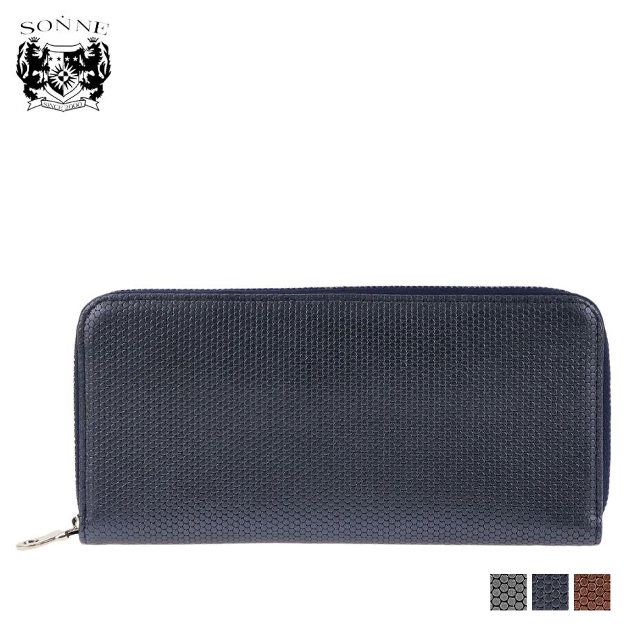 ゾンネ SONNE 財布 長財布 メンズ ラウンドファスナー CHIP STAR LONG WALLET SOI001A SONNE（ゾンネ） 長財布 メンズ ラウンドファスナー CHIP STAR LONG